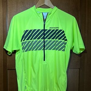 Bontrager Sport Jersey Men’s Small Neon‎ Yellow Cycling High Visability